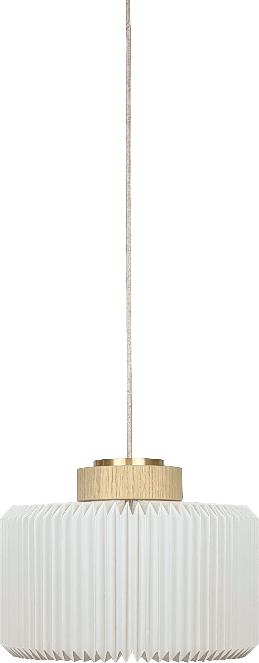 Lampa wisząca Cylinder L jasny dąb