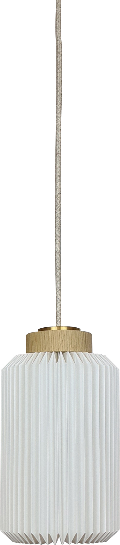 Lampa wisząca Cylinder S jasny dąb