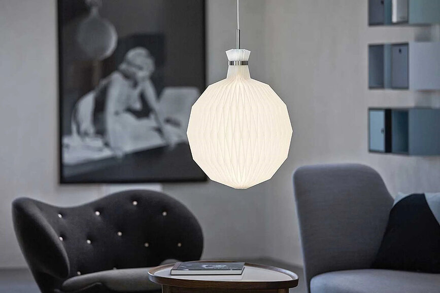 Lampa wisząca Lantern S z papierowym kloszem