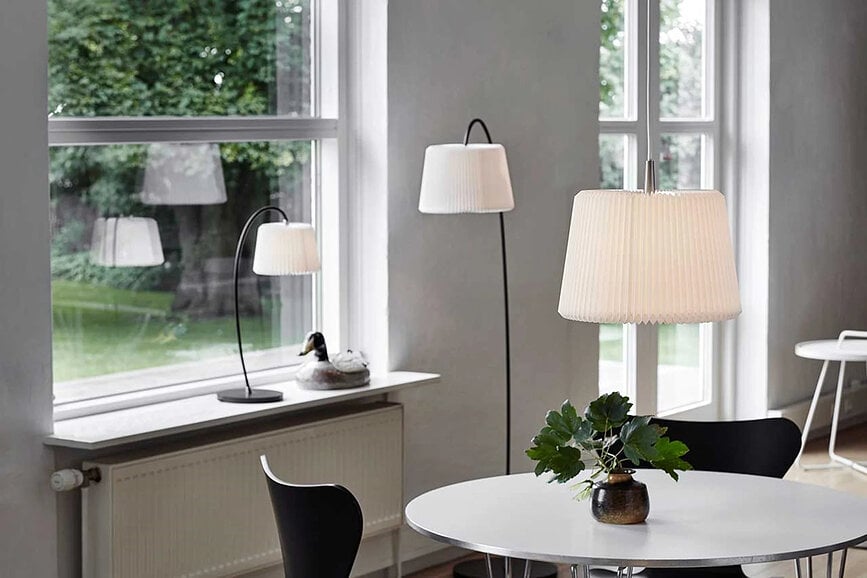 Lampa wisząca Le Klint 120 Snowdrop XS z papierowym kloszem