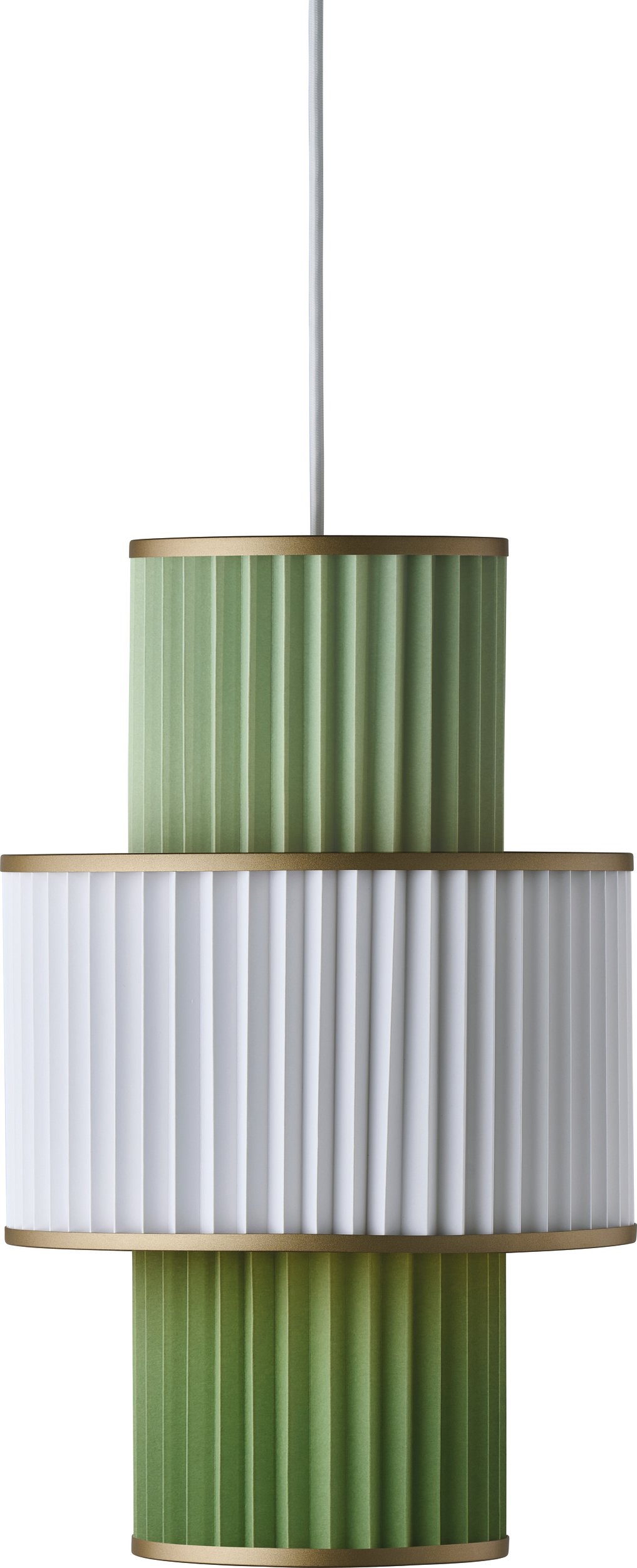 Lampa wisząca Plivello 111 zielona