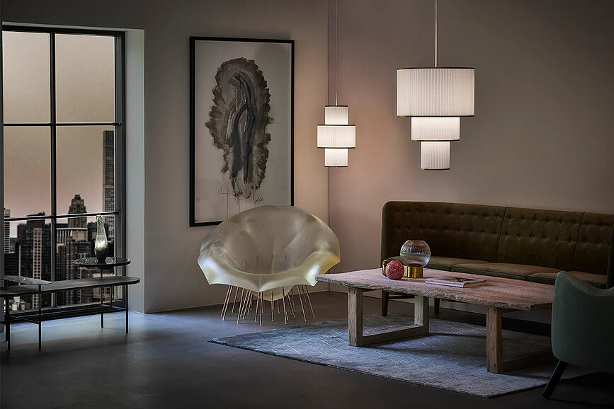 Lampa wisząca Plivello 112 z papierowym kloszem