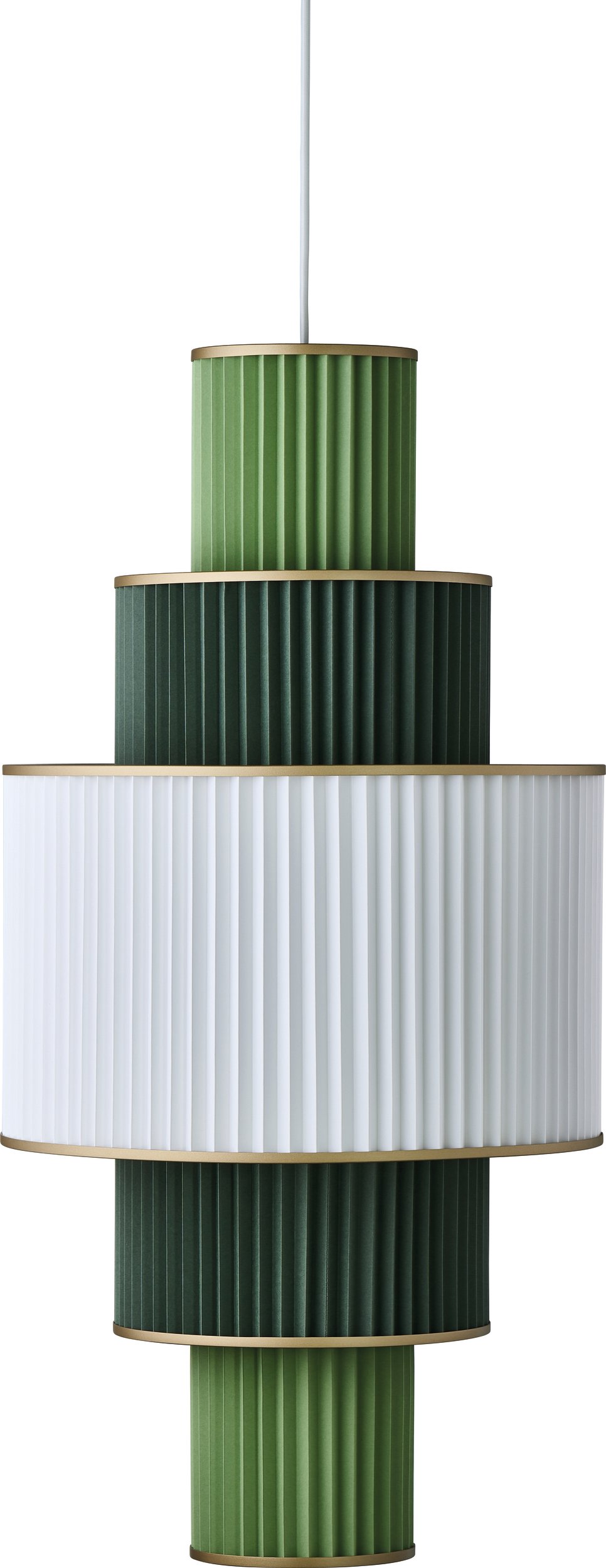 Lampa wisząca Plivello 113 zielona