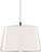 Lampa wisząca Snowdrop 43 cm z papierowym kloszem