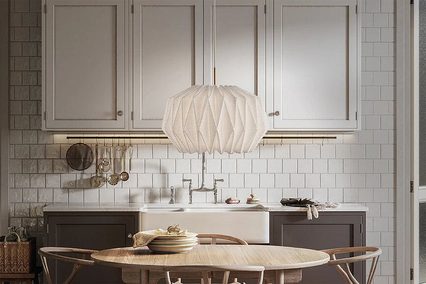 Lampa wisząca Softly Pleated 62 cm