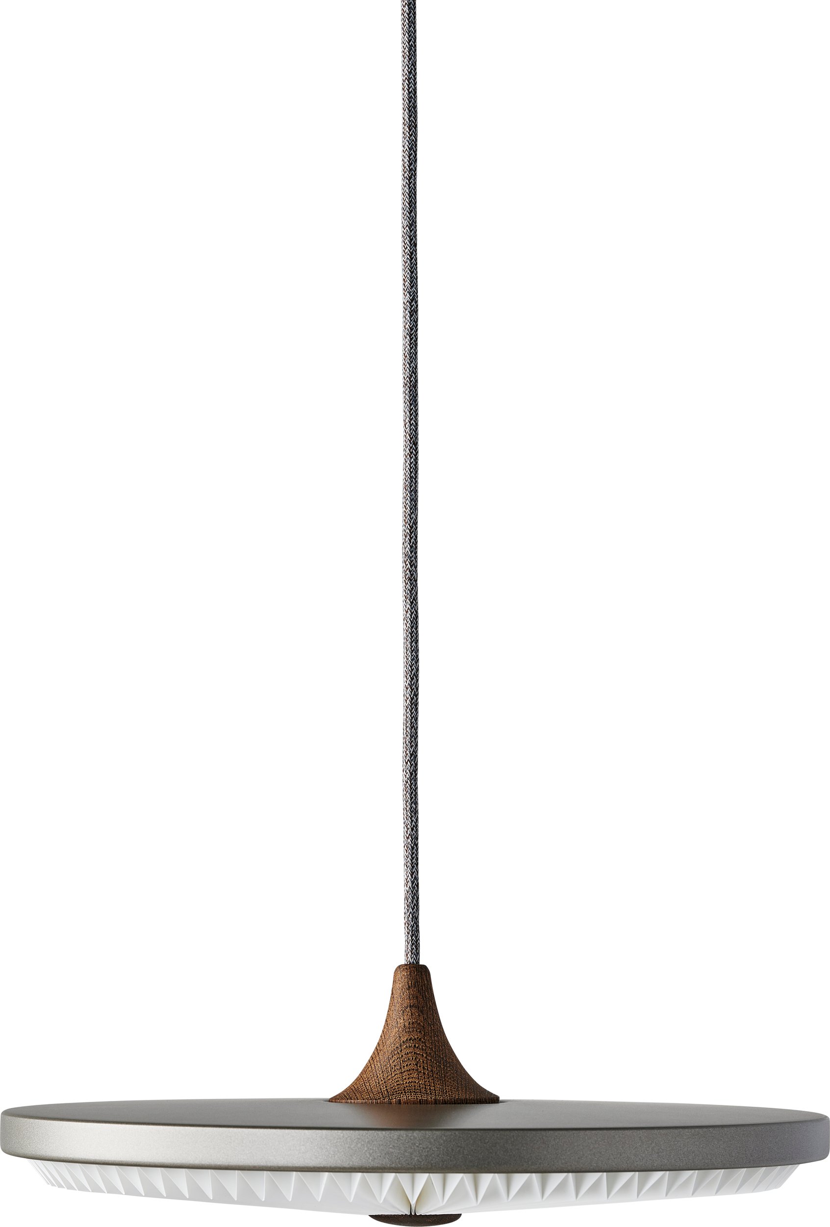 Lampa wisząca Soleil S ciemna ze ściemniaczem