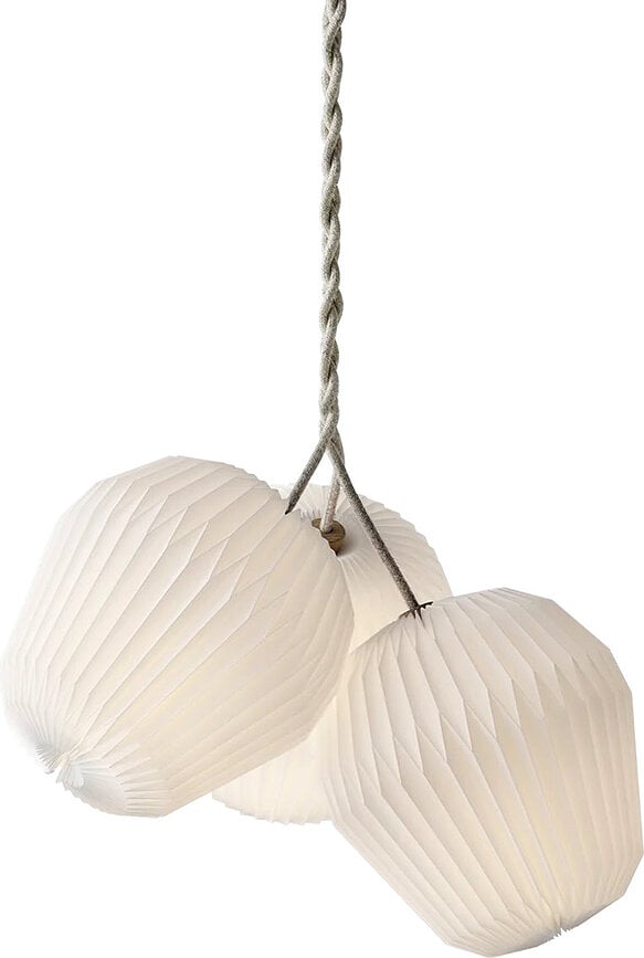 Lampa wisząca The Bouquet L z 3 papierowymi kloszami