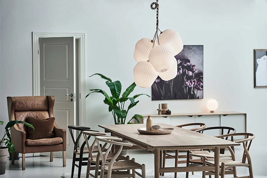 Lampa wisząca The Bouquet M z 7 kloszami