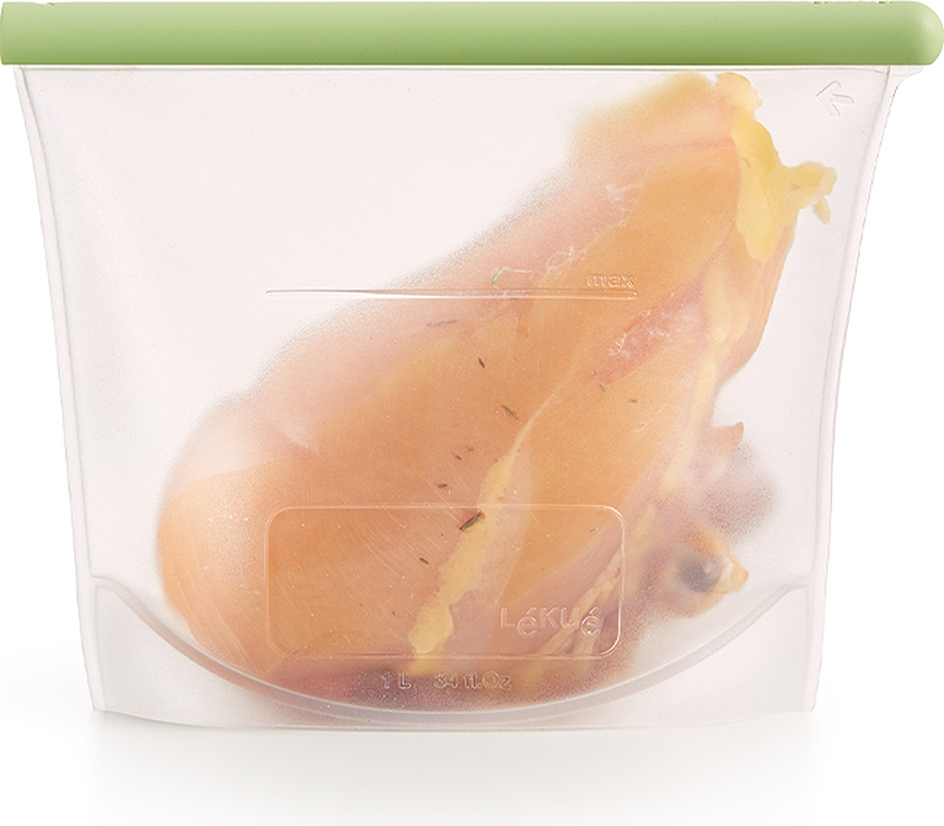 Bolsa de silicona hermética Lekue, 1 L