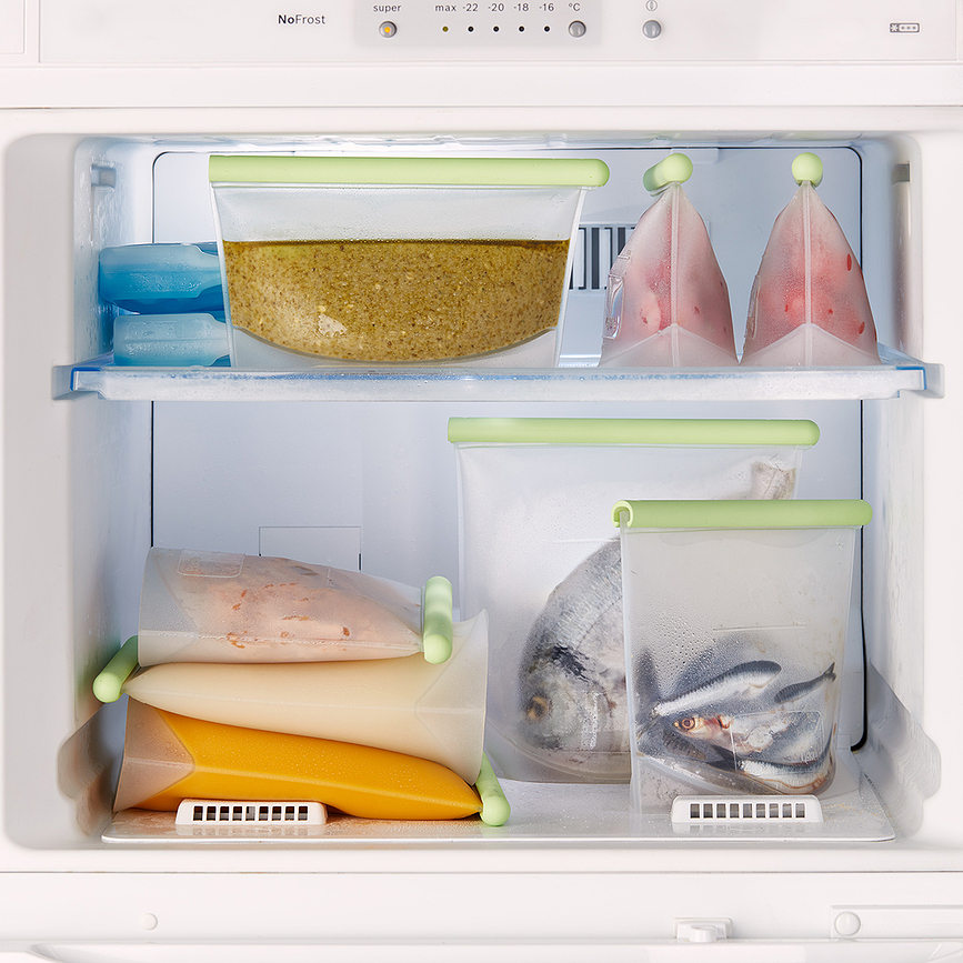 Bolsas de silicona herméticas Lékué, 3 unidades