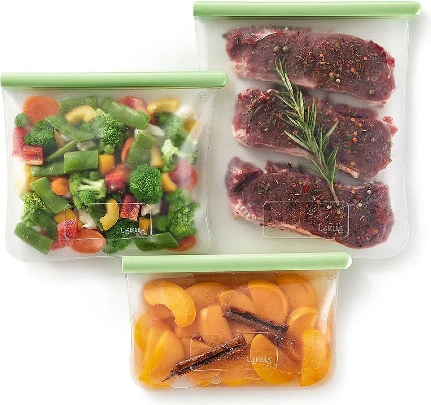 Bolsas herméticas Reuse & Reduce, Pack de 3