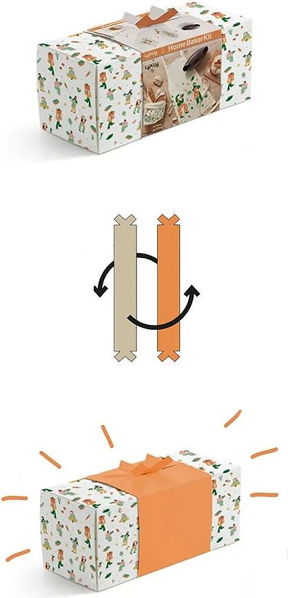 Bread Maker Posoda za peko kruha, z vrečko za kruh in predpasnikom, 3-delni set