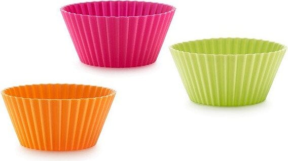 Cápsulas para muffins, coloridas, Pack de 6 unidades