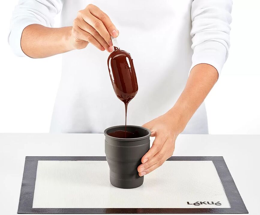 Classic Creamy Kalupi za sladoled s posodo za preliv, 5-delni set