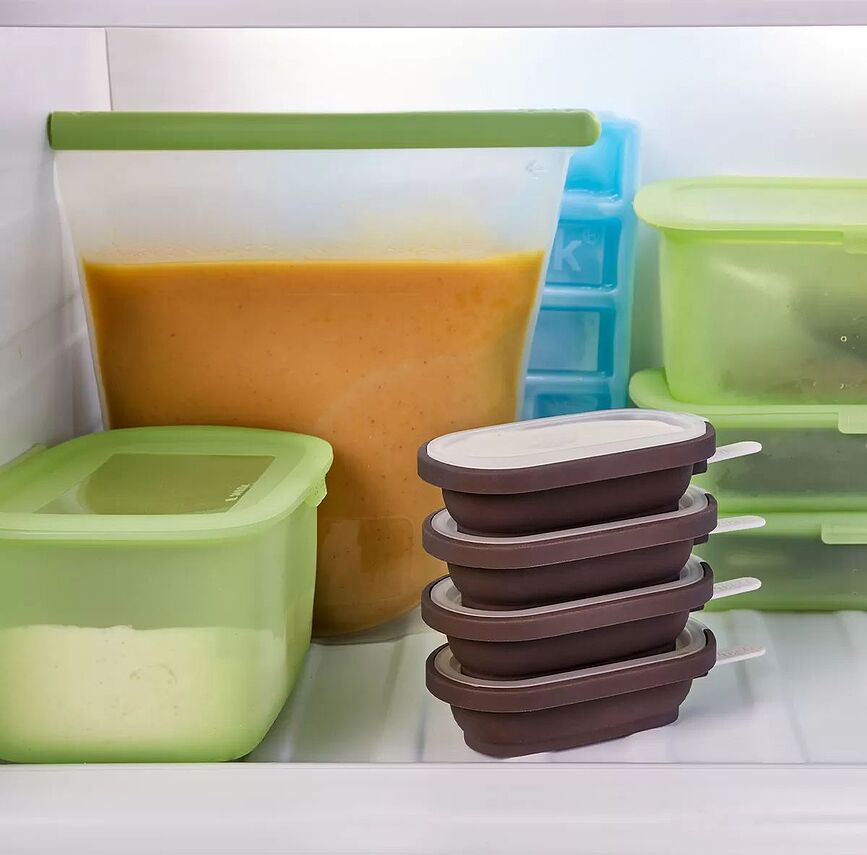 Classic Creamy Moules à esquimaux avec récipient pour enrobage, Set 5 pièces