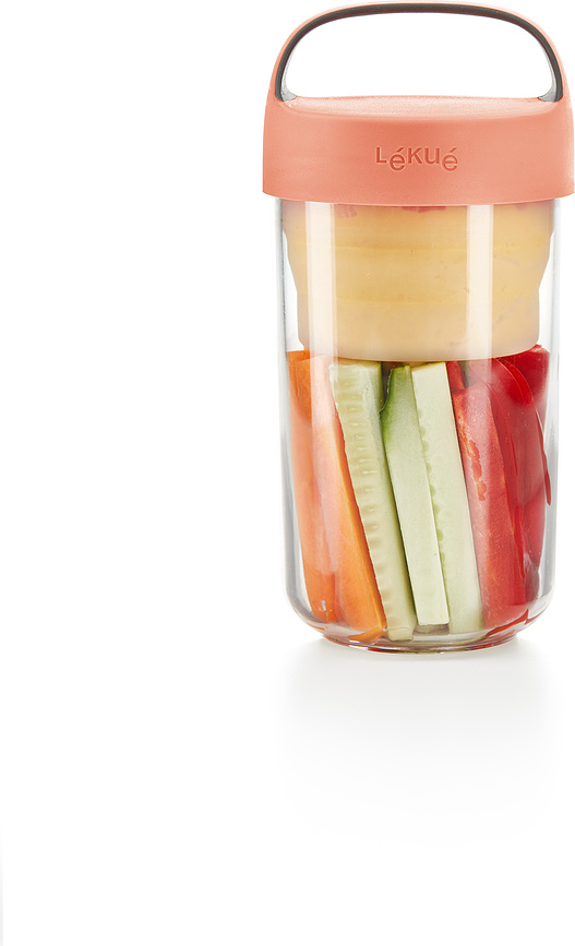 Contenedor To Go, 600 ml, naranja