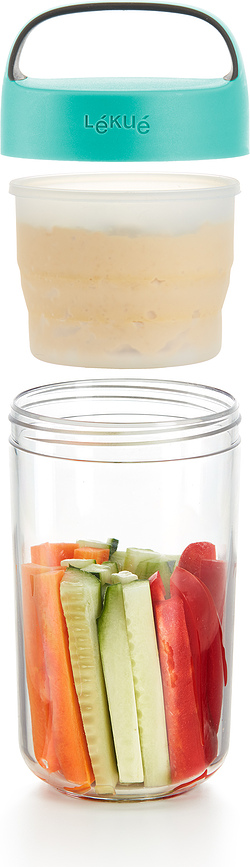 Contenedor To Go, 600 ml, naranja