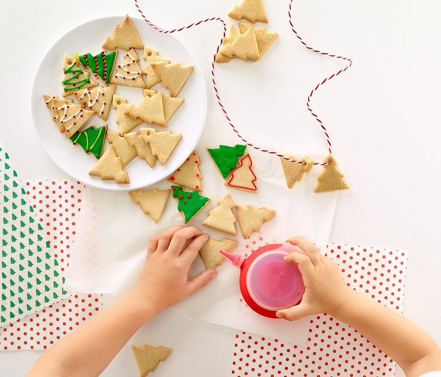 Cortador de galletas, tipo puzle, diseño Árbol de Navidad