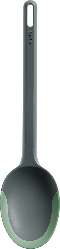 Cuchara de servir antiarañazos, verde oscuro