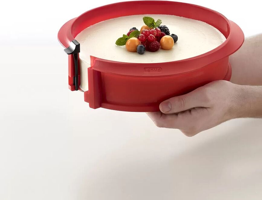 Duo Moule à Gâteau avec plat de service, en céramique, Set 2 pièces