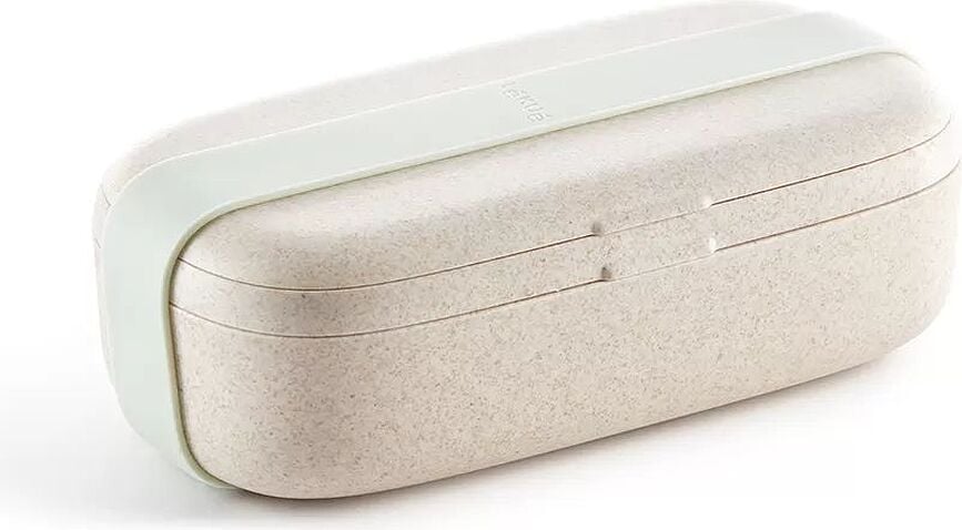 Fiambrera doble To Go Organic, con compartimentos