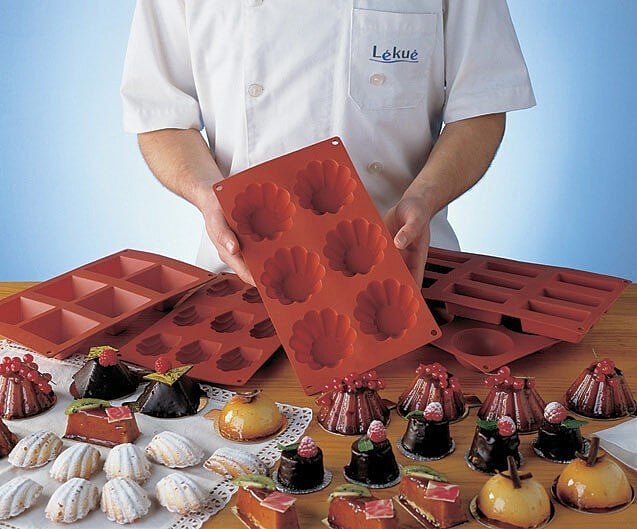 Gourmet Kalup za Madeleine crni