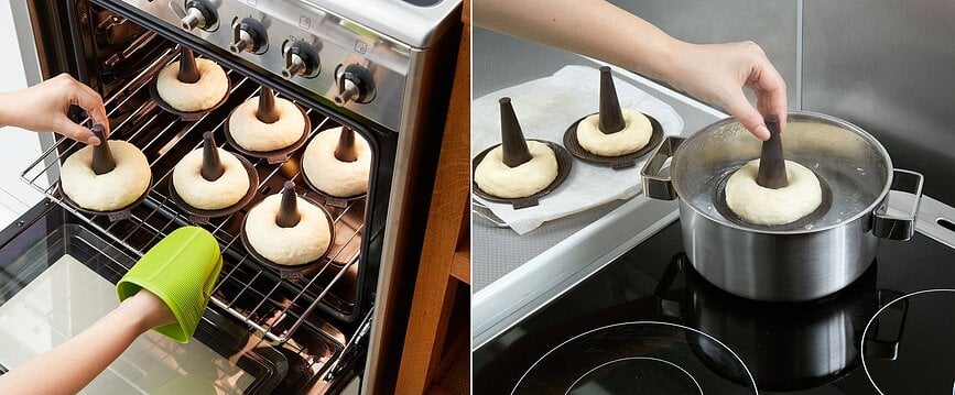 Kalup za bageli 6 kom.