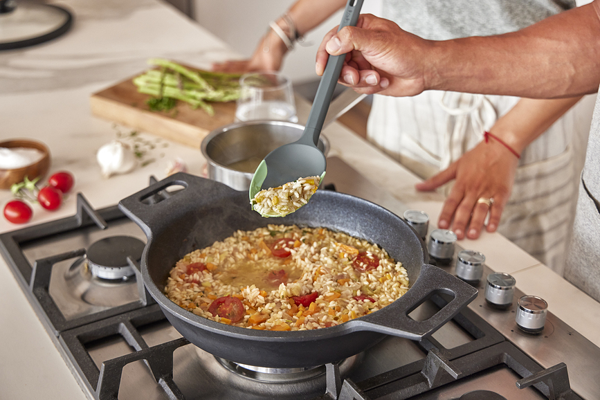 Κουτάλι Σερβιρίσματος, κατάλληλο για αντικολλητικά σκεύη, σκούρο πράσινο