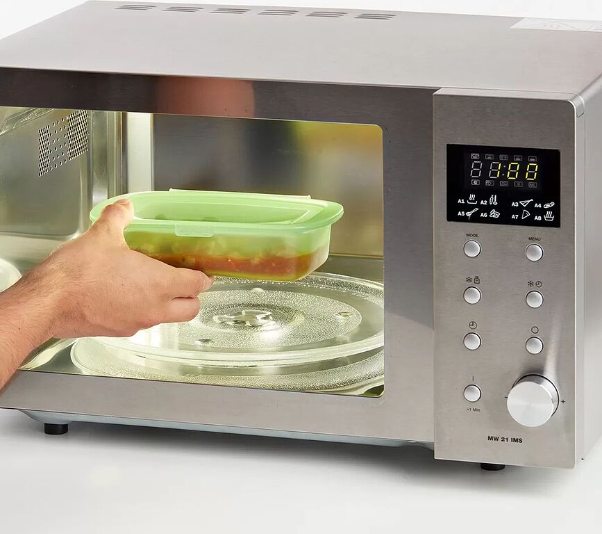 Lekue Boîtes Repas, vertes, en silicone, Lot de 3