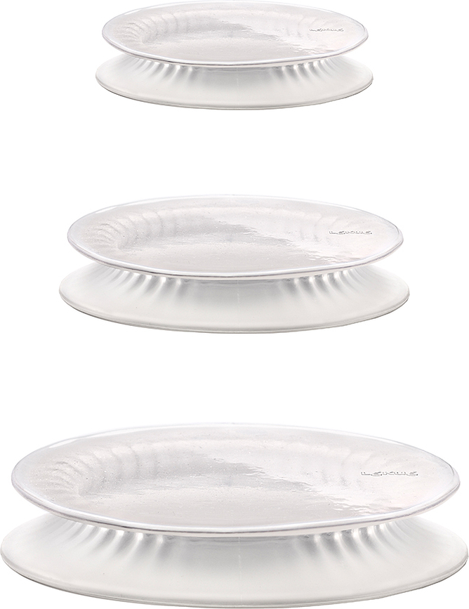 Lekue Couvre-aliments extensibles, Lot de 3