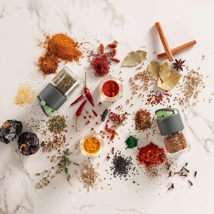 Lekue Δοχεία Μπαχαρικών, 4 τμχ