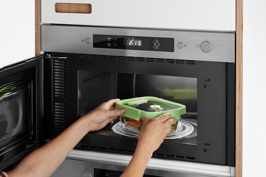 Lekue Δοχείο Τροφίμων ορθογώνιο, 640 ml, γυάλινο