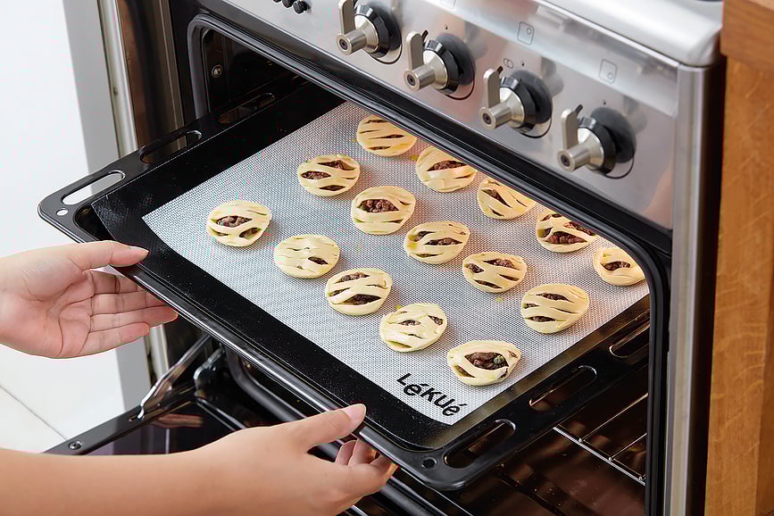 Lekue Emporte-pièce avec 2 rouleaux, rouge