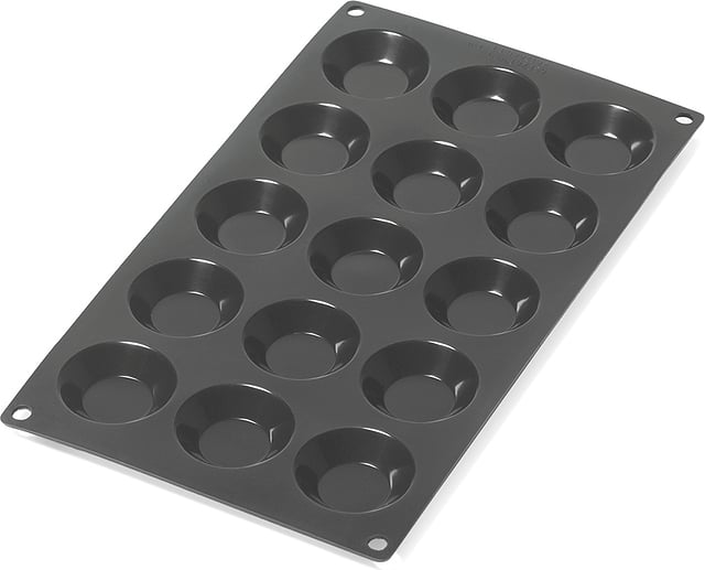 Lekue Form für Tartelettes schwarz Silikon - 881183