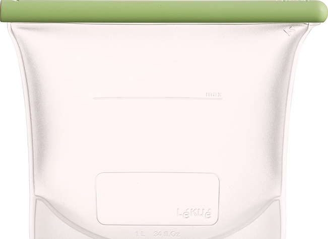 Lekue Hermetischer Beutel 1 l aus Silikon