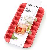 Lekue Ice mould red with tray