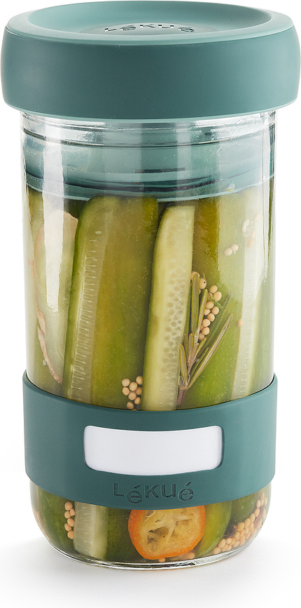 Lekue Kit de Fermentation avec pinces, Set 3 pièces