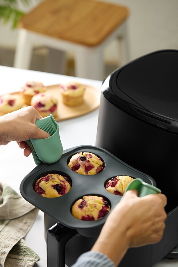 Lekue Moule à Muffins pour Air Fryer