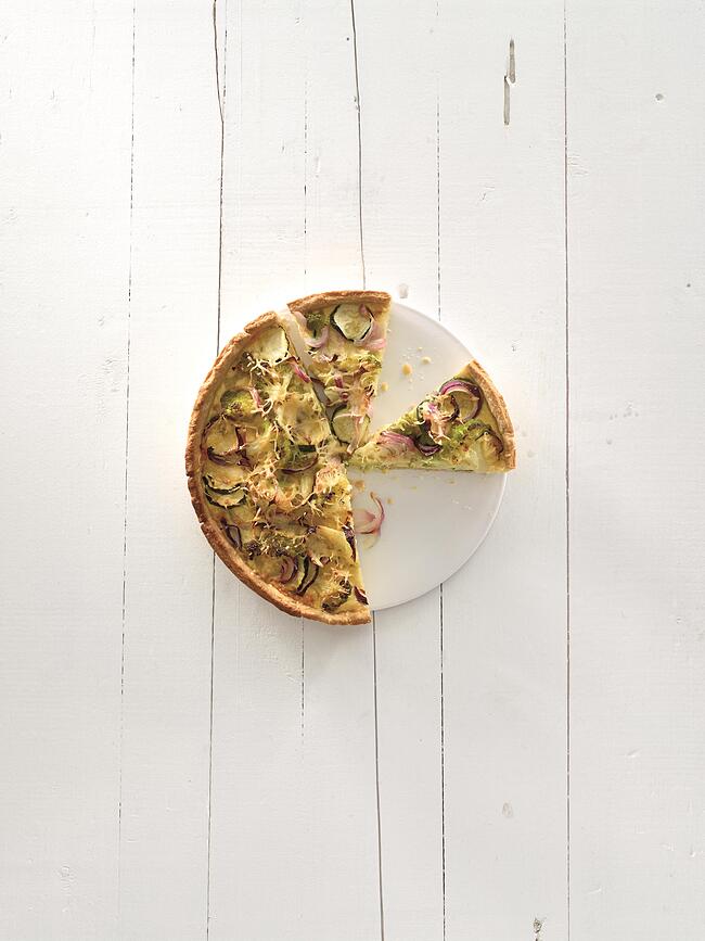 Lekue Moule à Tarte 28 cm, noir, en silicone