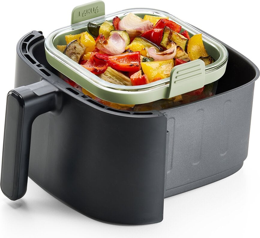 Lekue Moule pour Air Fryer, carré