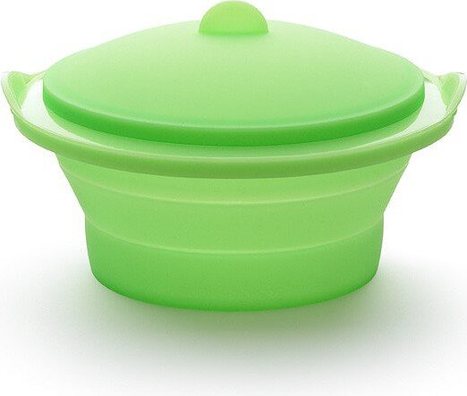 Lekue Panier Vapeur pliable, vert