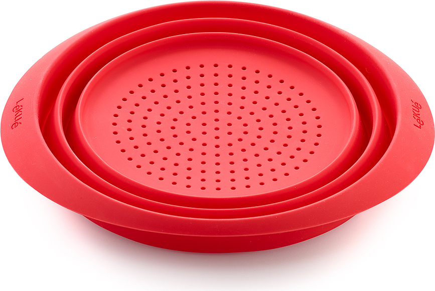 Lekue Passoire pliable, 23 cm, en silicone