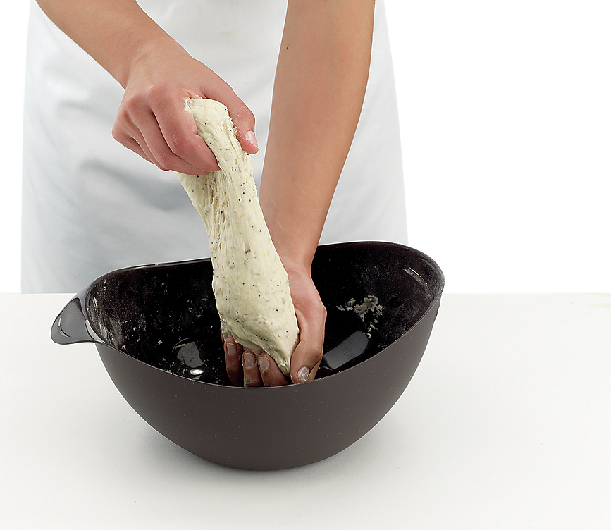 Lekue Pekač za kruh, rjav, silikonski, s spatulo