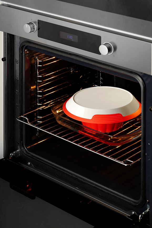 Lekue Φόρμα για κέικ και πουτίγκες, με κεραμικό πιάτο