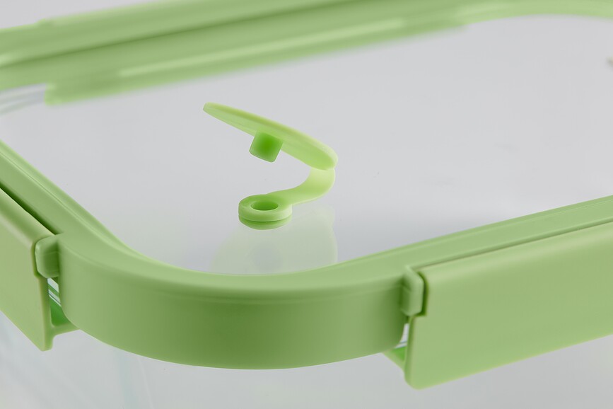 Lekue Posuda za hranu četvrtasta 800 ml staklena