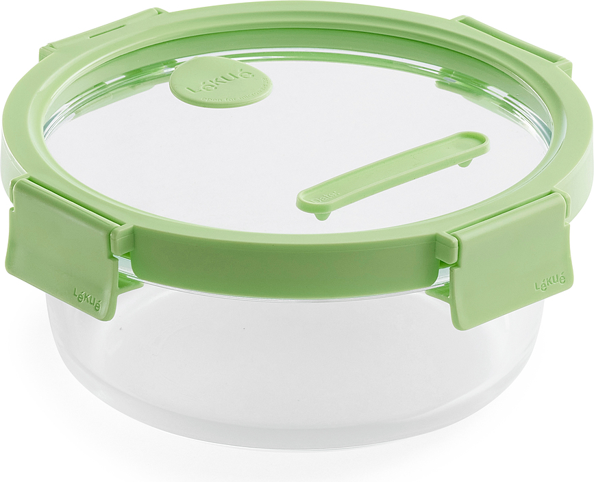 Lekue Posuda za Hranu okrugla staklena