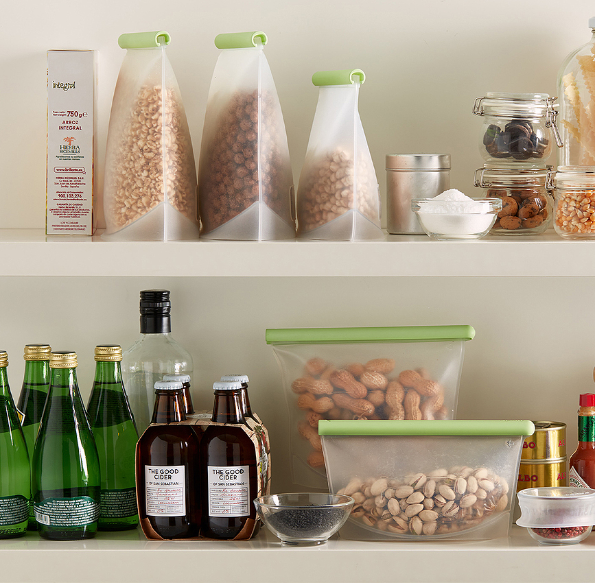 Lekue Σακουλάκια αεροστεγή σιλικόνης, 3 τμχ