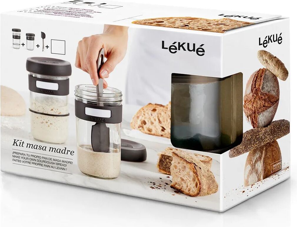 Lekue Bread Making Kit, Brown