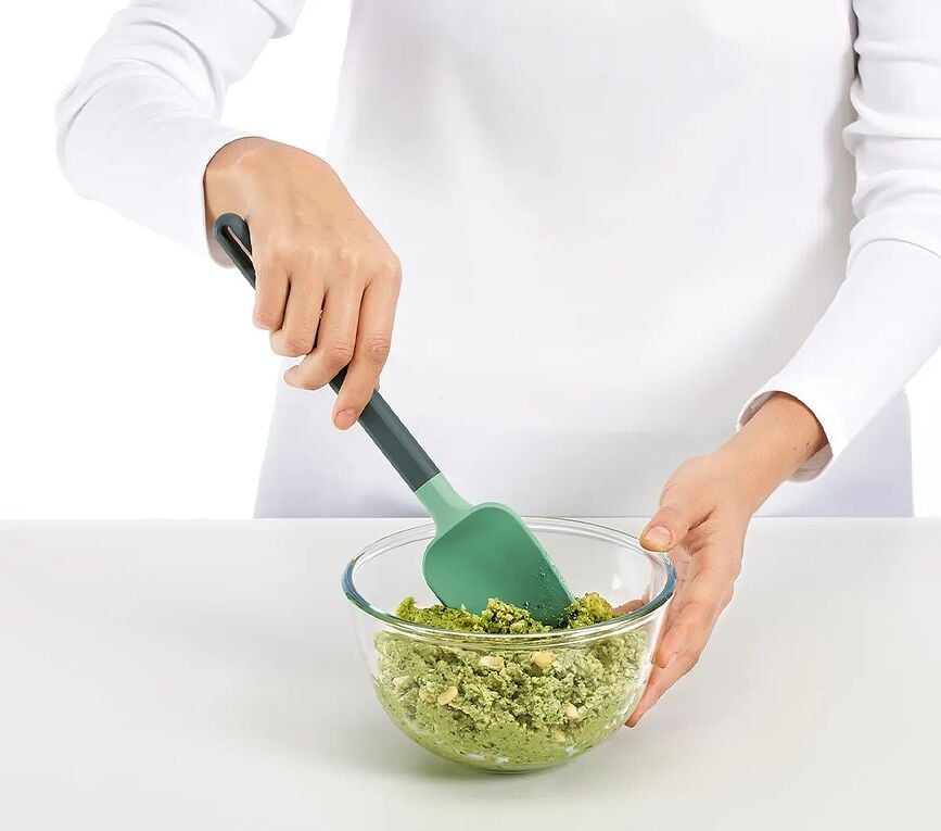 Lekue Žlica kuhinjska silikonska zelena