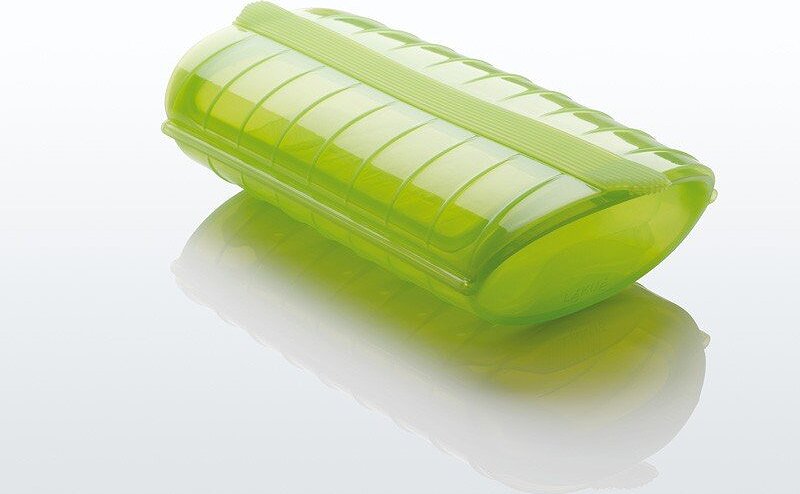 Luki Plat de Cuisson avec insert, 650 ml, vert